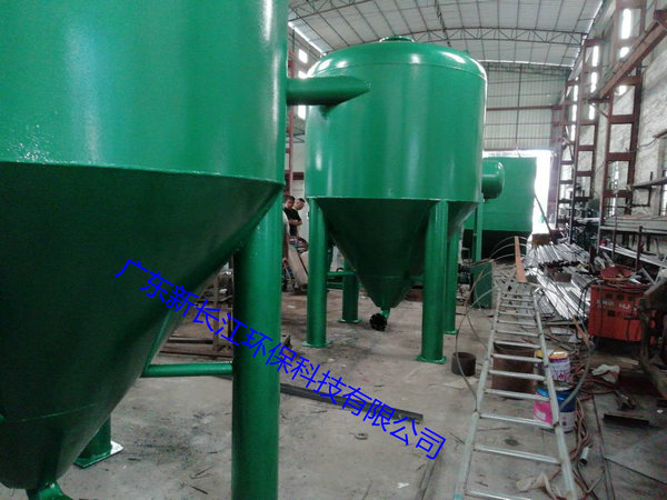 海南生态园水质净化每天产水10000吨设备安装中